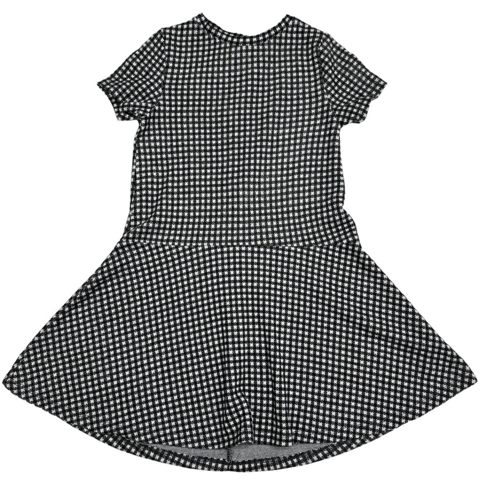 Zara Black and White Gingham Dress size 6